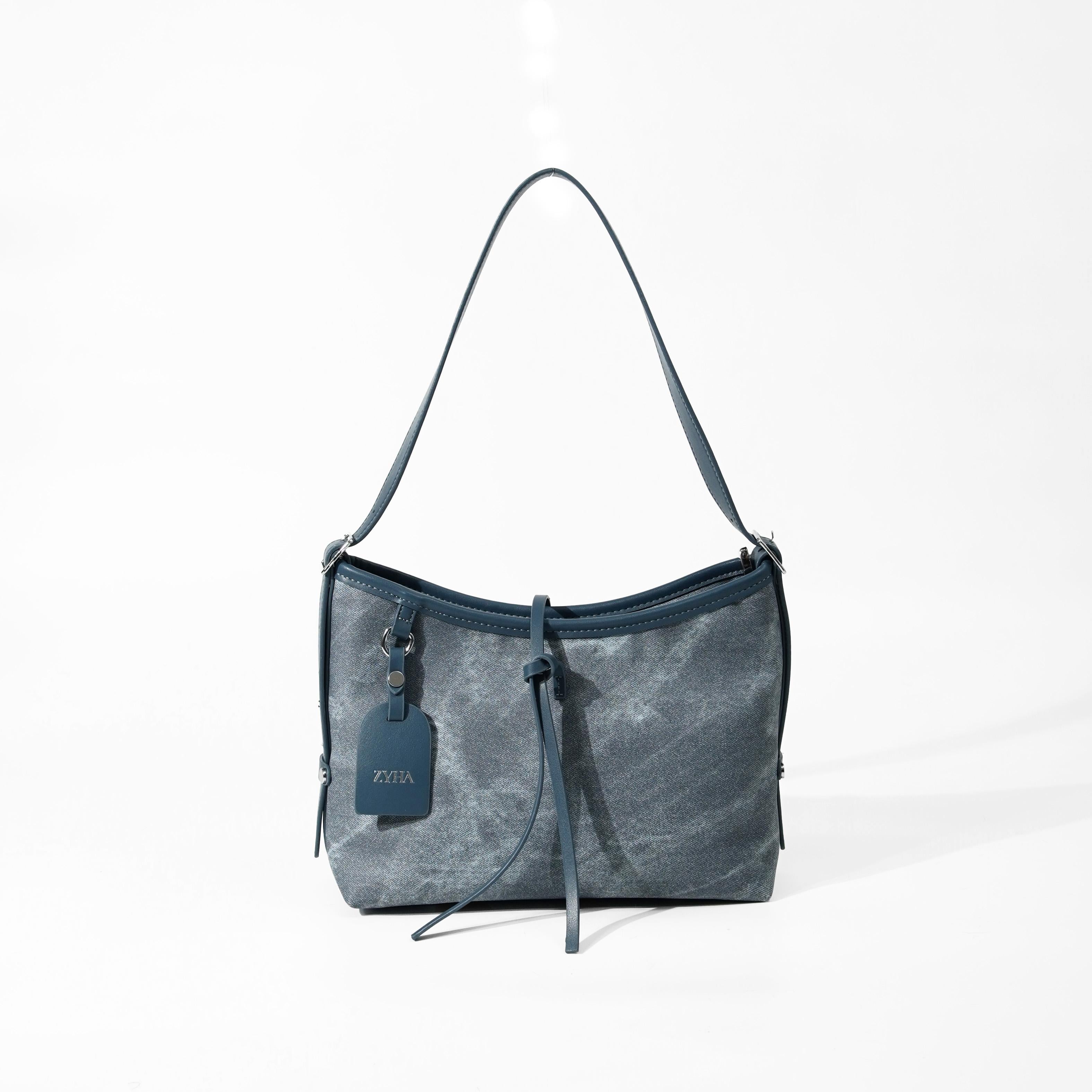 189 - ZYHA Denim Luxury Handbag