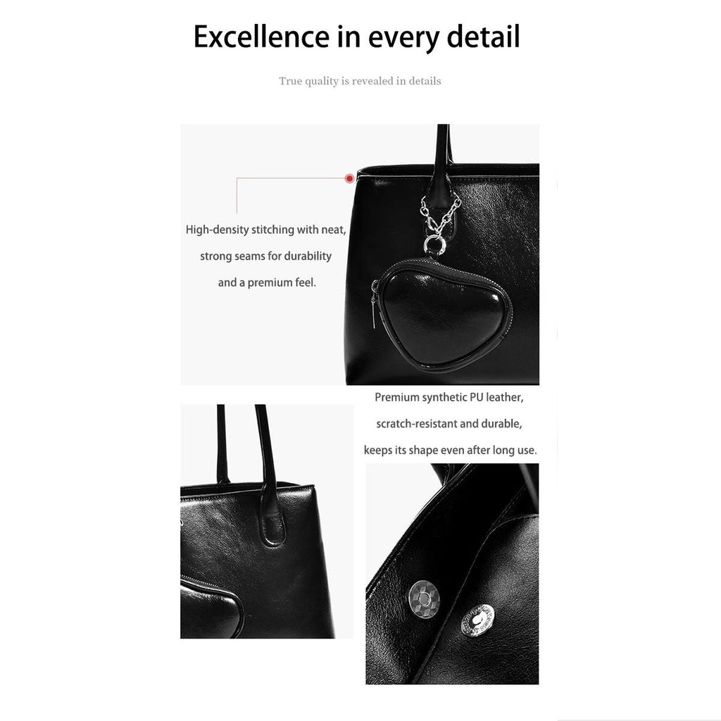 153 - ZYHA Single Shoulder Underarm Bag with Earphone Bag