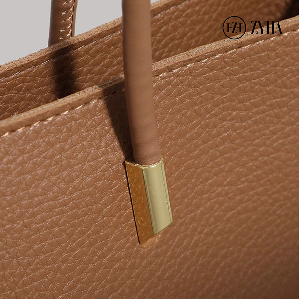 161 - ZYHA Elegant Women Bag with Pearl Keychain