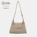 176 - ZYHA 176- (DOVIE) Velvet Modern Handbag