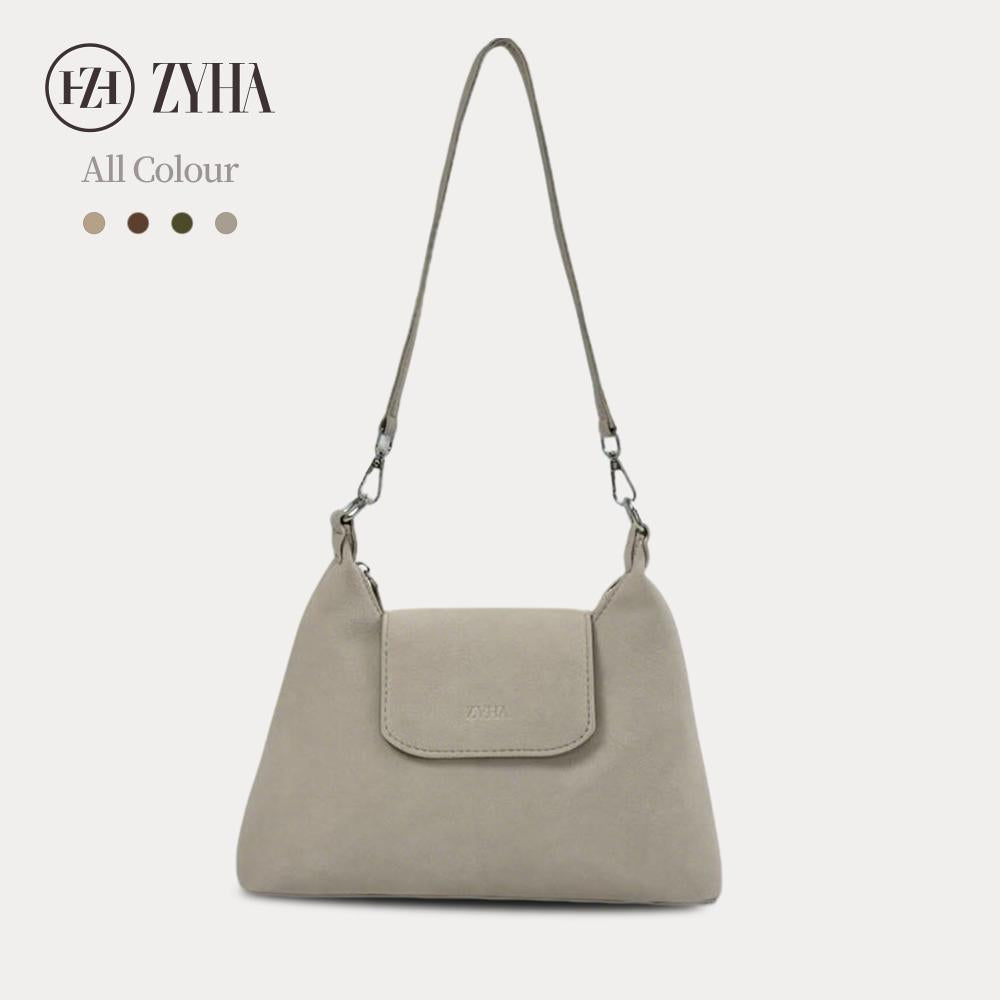 176 - ZYHA 176- (DOVIE) Velvet Modern Handbag