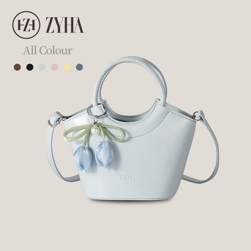 174 - ZYHA Korean Mini Bucket with Tulip