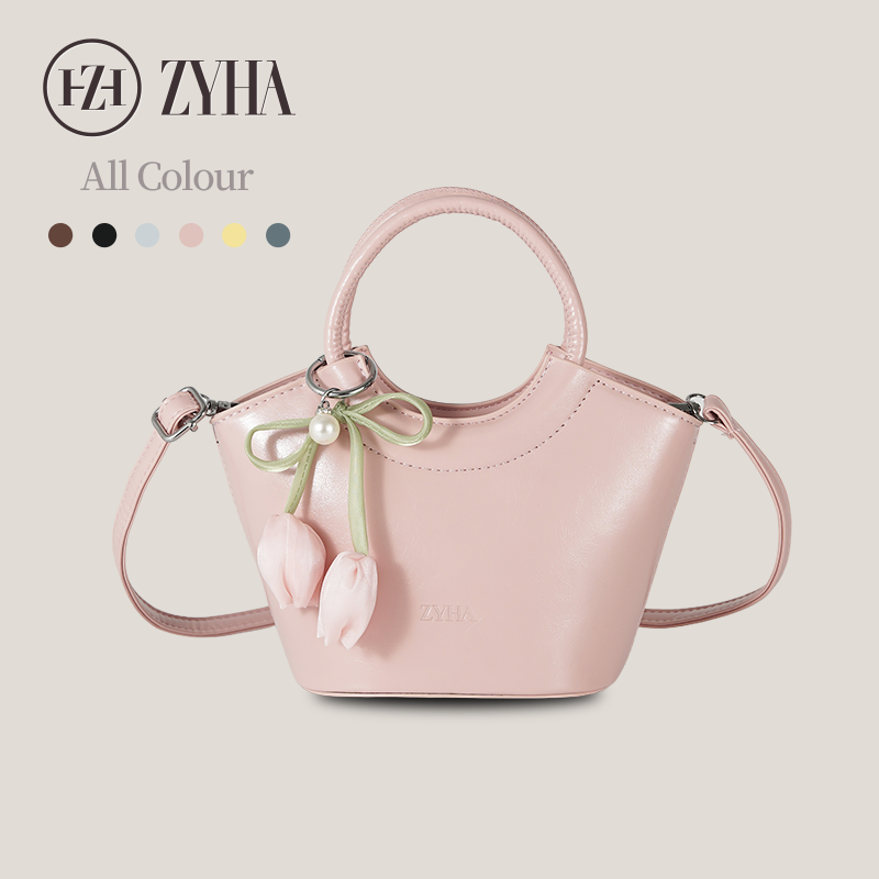 174 - ZYHA Korean Mini Bucket with Tulip