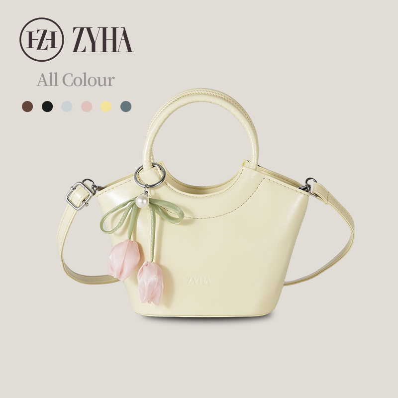 174 - ZYHA Korean Mini Bucket with Tulip