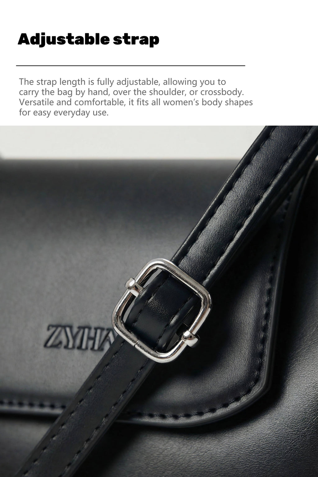 176 - ZYHA Denim Modern Handbag