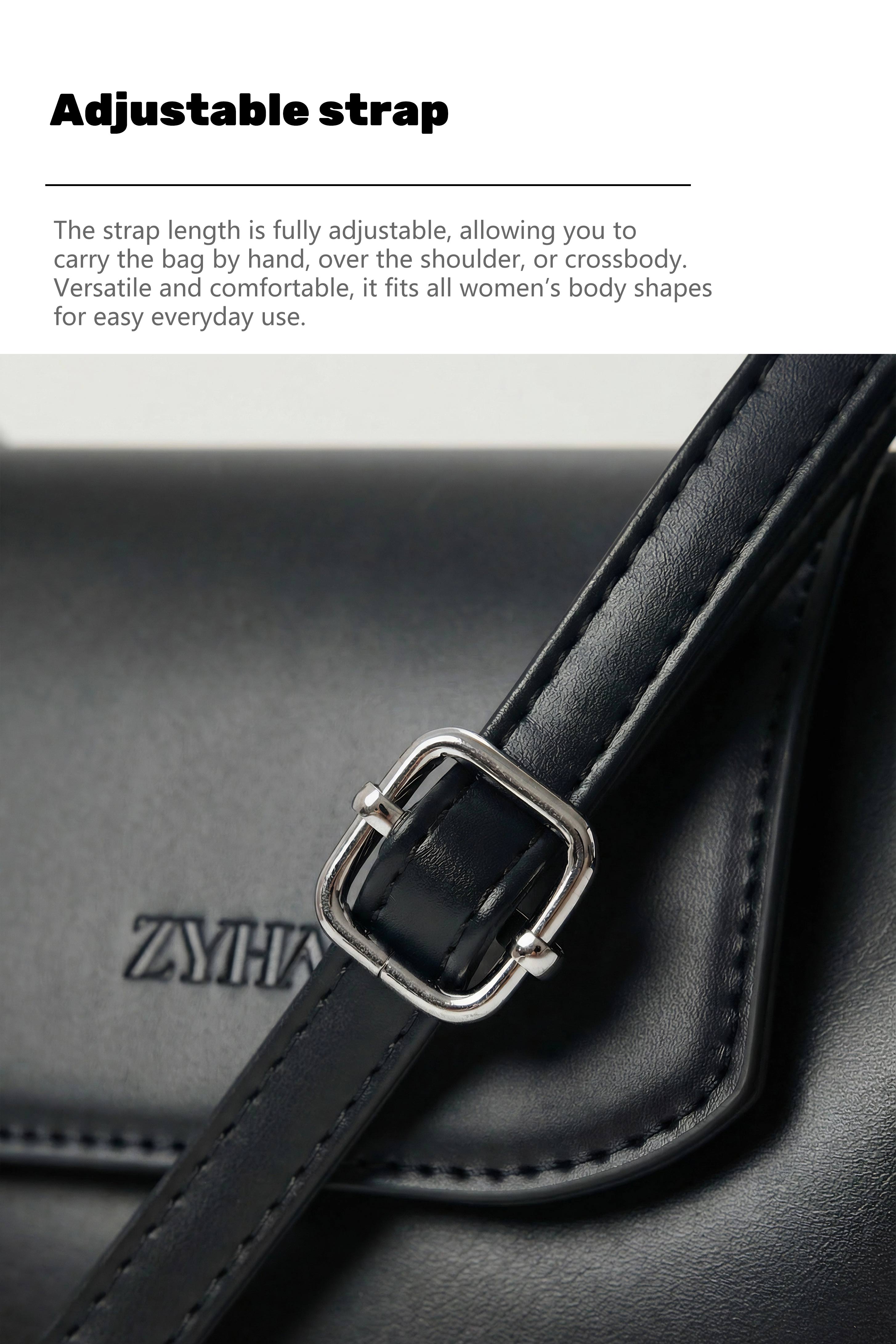 176 - ZYHA Denim Modern Handbag