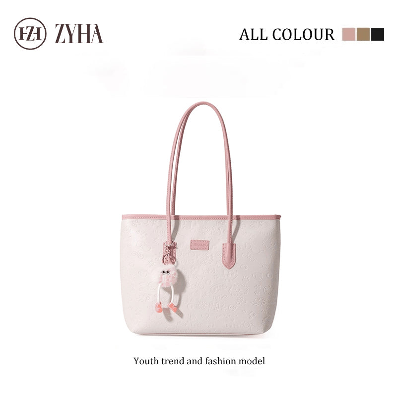 86 - ZYHA Large Totebag with Keychain