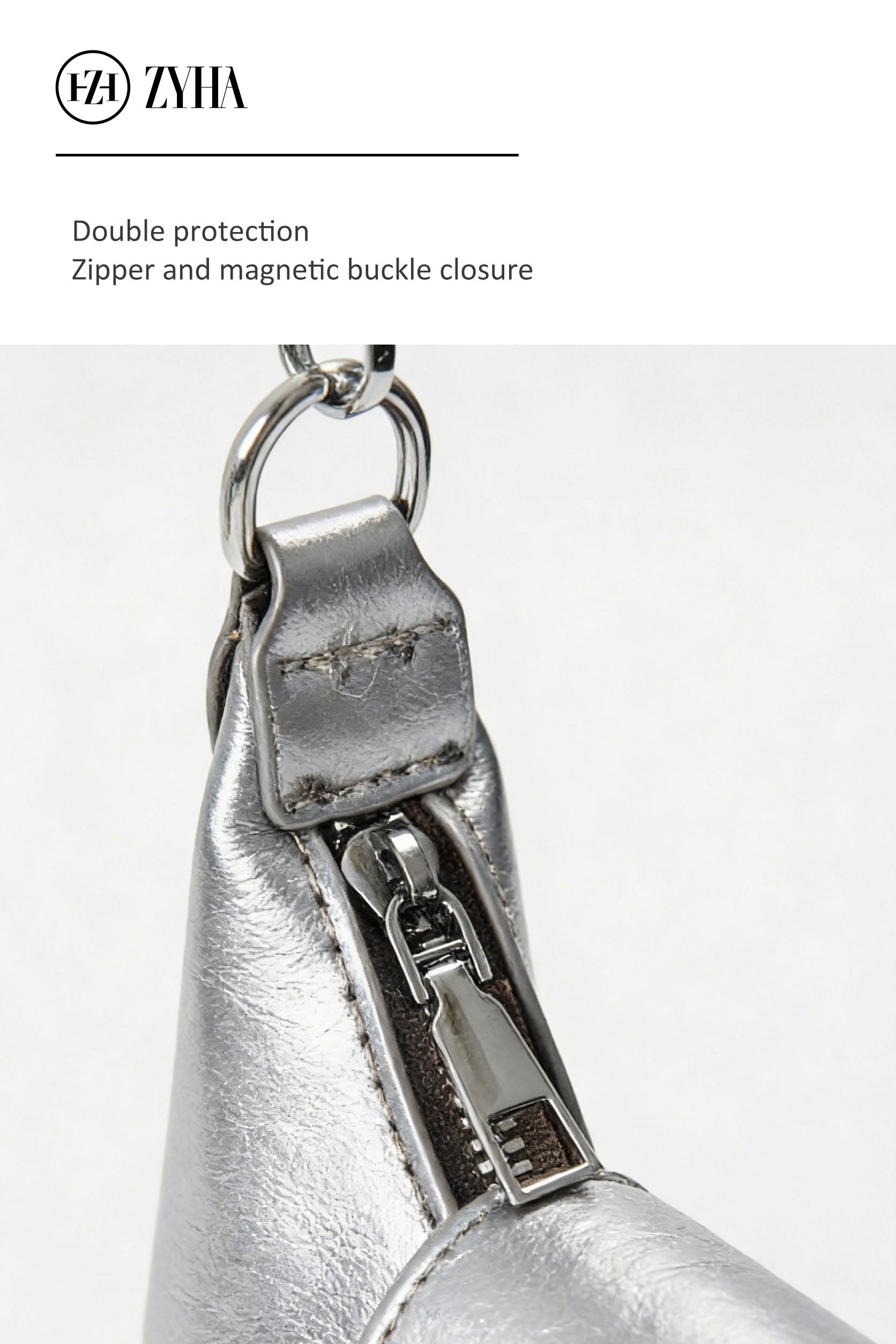 176 - ZYHA Denim Modern Handbag