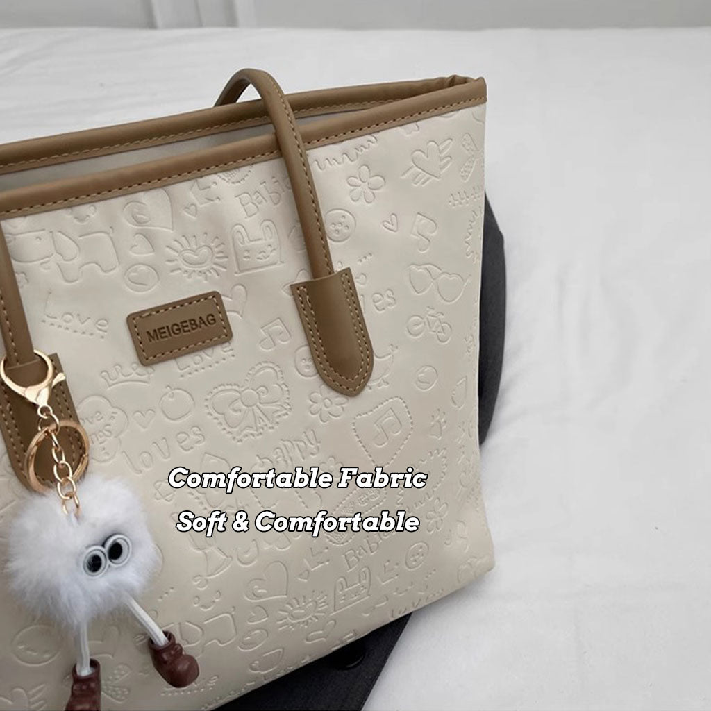 86 - ZYHA Large Totebag with Keychain