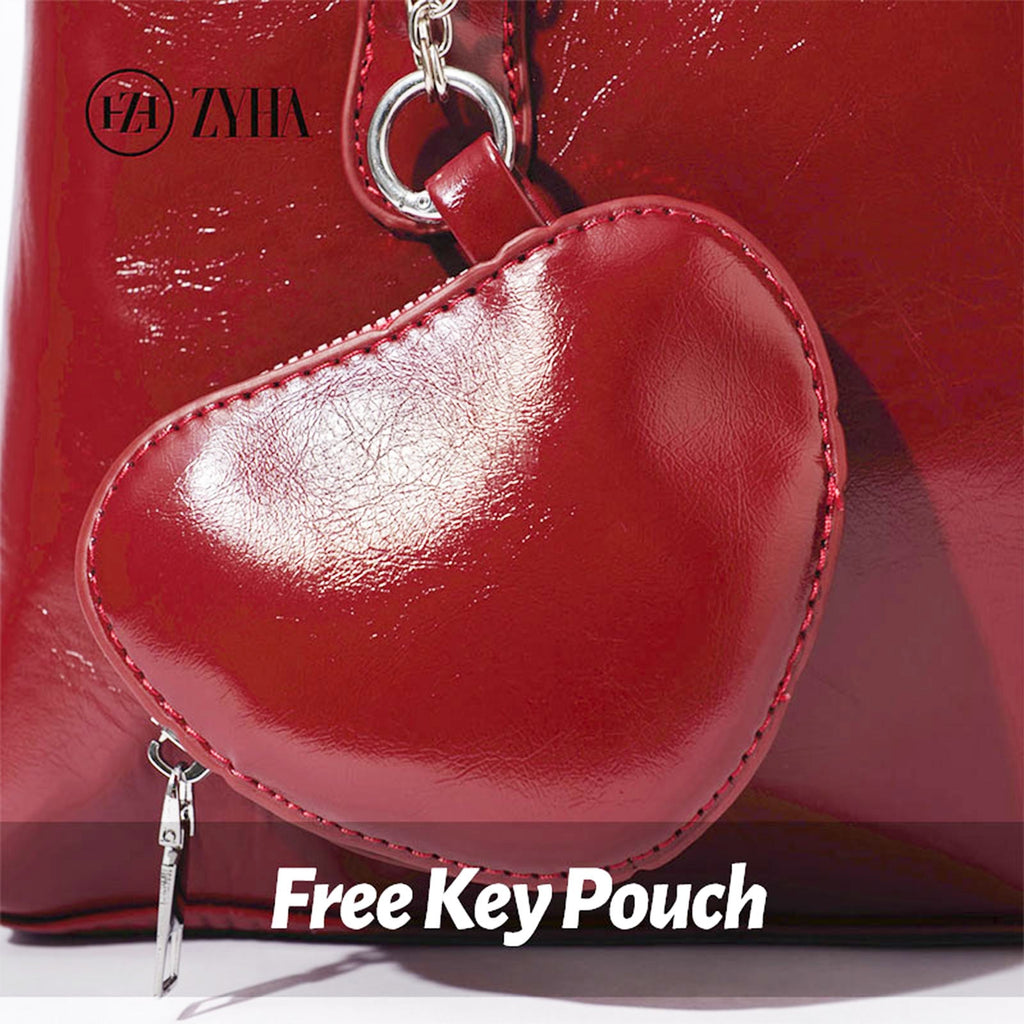 153 - ZYHA Single Shoulder Underarm Bag with Earphone Bag