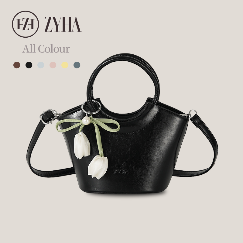 174 - ZYHA Korean Mini Bucket with Tulip