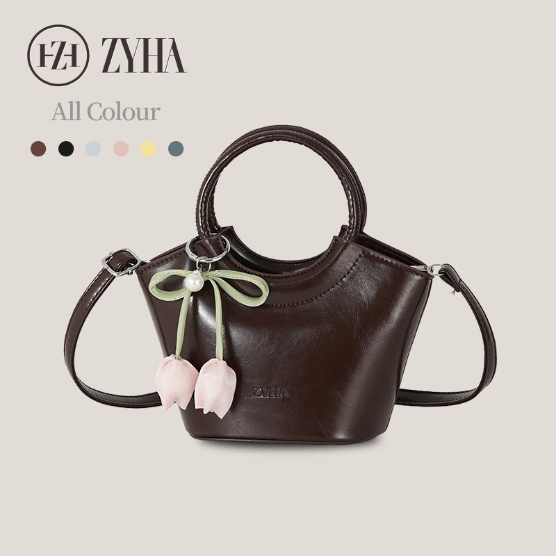 174 - ZYHA Korean Mini Bucket with Tulip