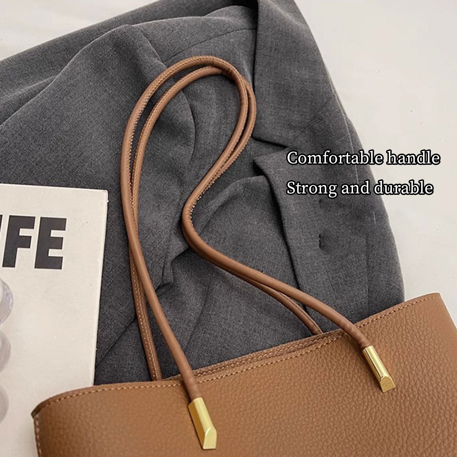 161 - ZYHA Elegant Women Bag with Pearl Keychain