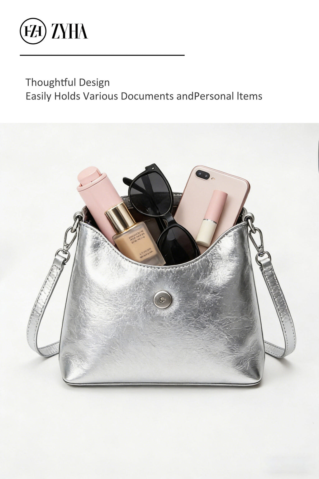 176 - ZYHA Denim Modern Handbag