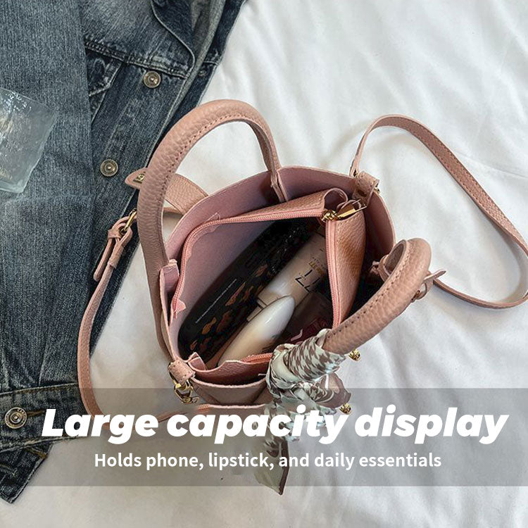 128 - ZYHA Luxury Handbag with Golden Touch