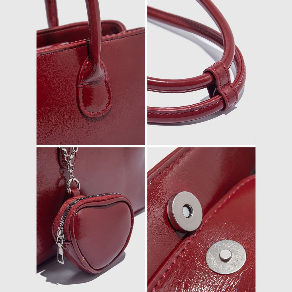 153 - ZYHA Single Shoulder Underarm Bag with Earphone Bag
