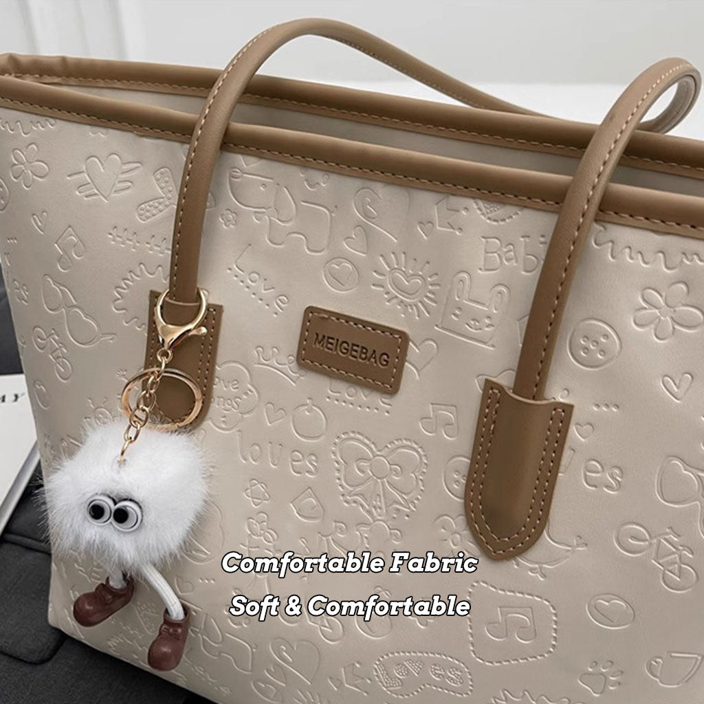 86 - ZYHA Large Totebag with Keychain