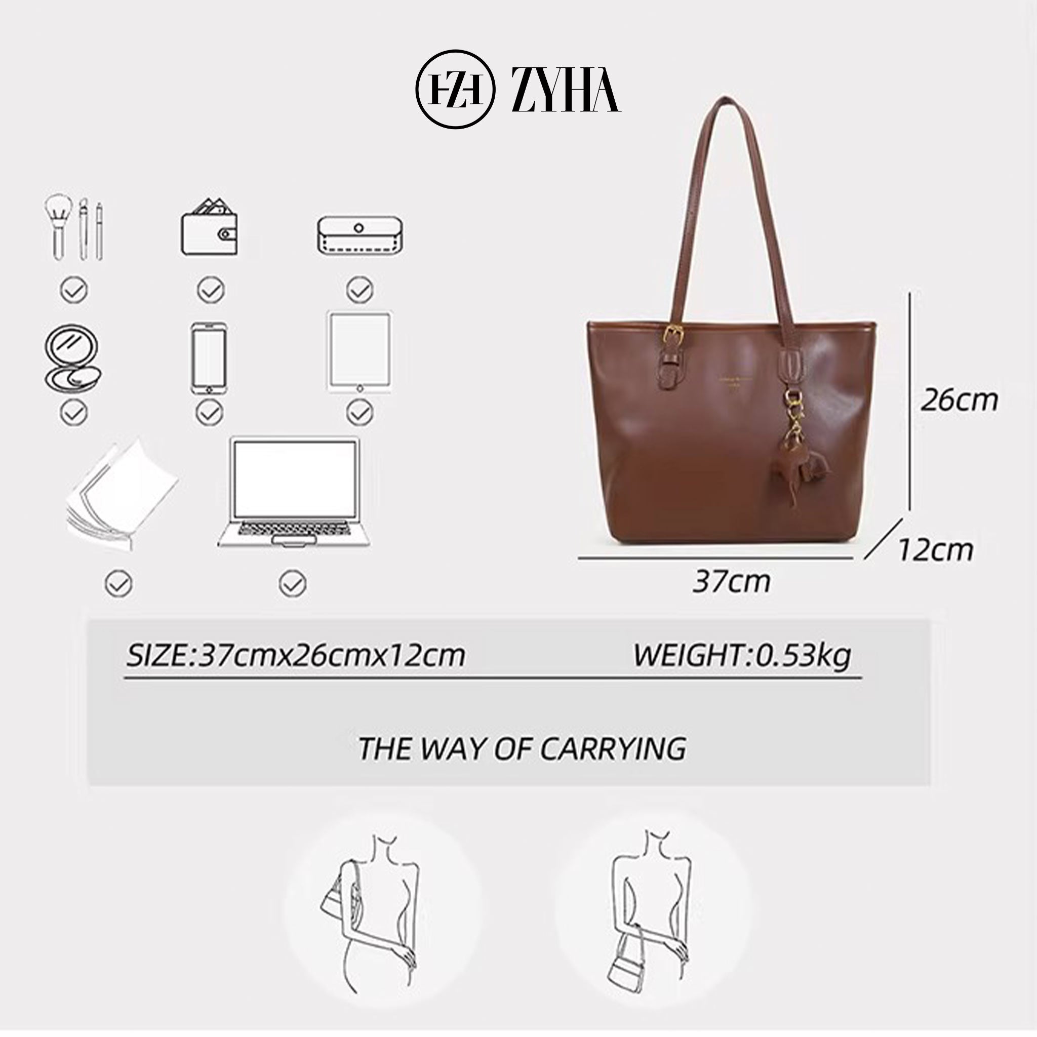 173 - ZYHA Summer Tote Bag