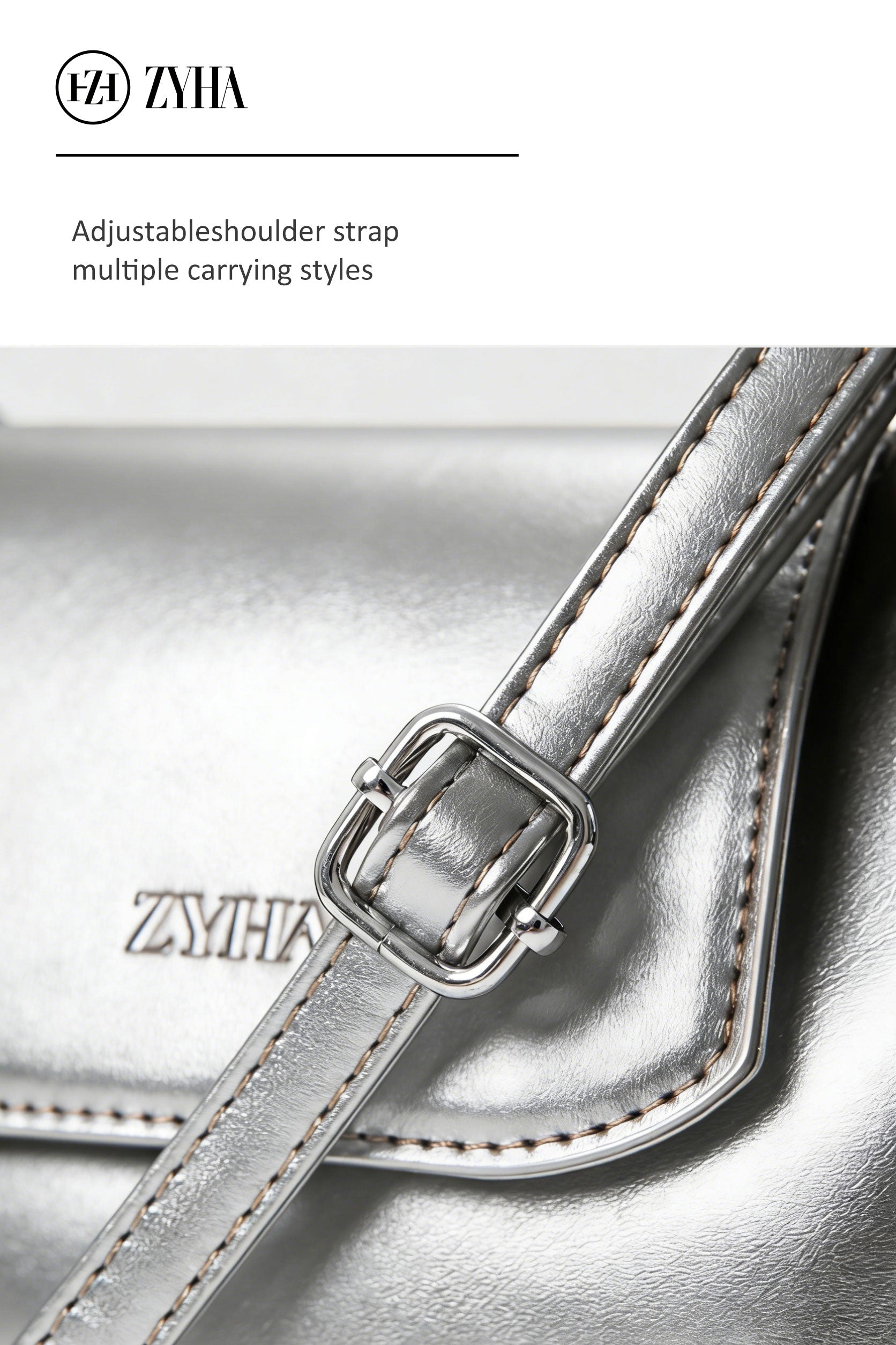 176 - ZYHA Denim Modern Handbag