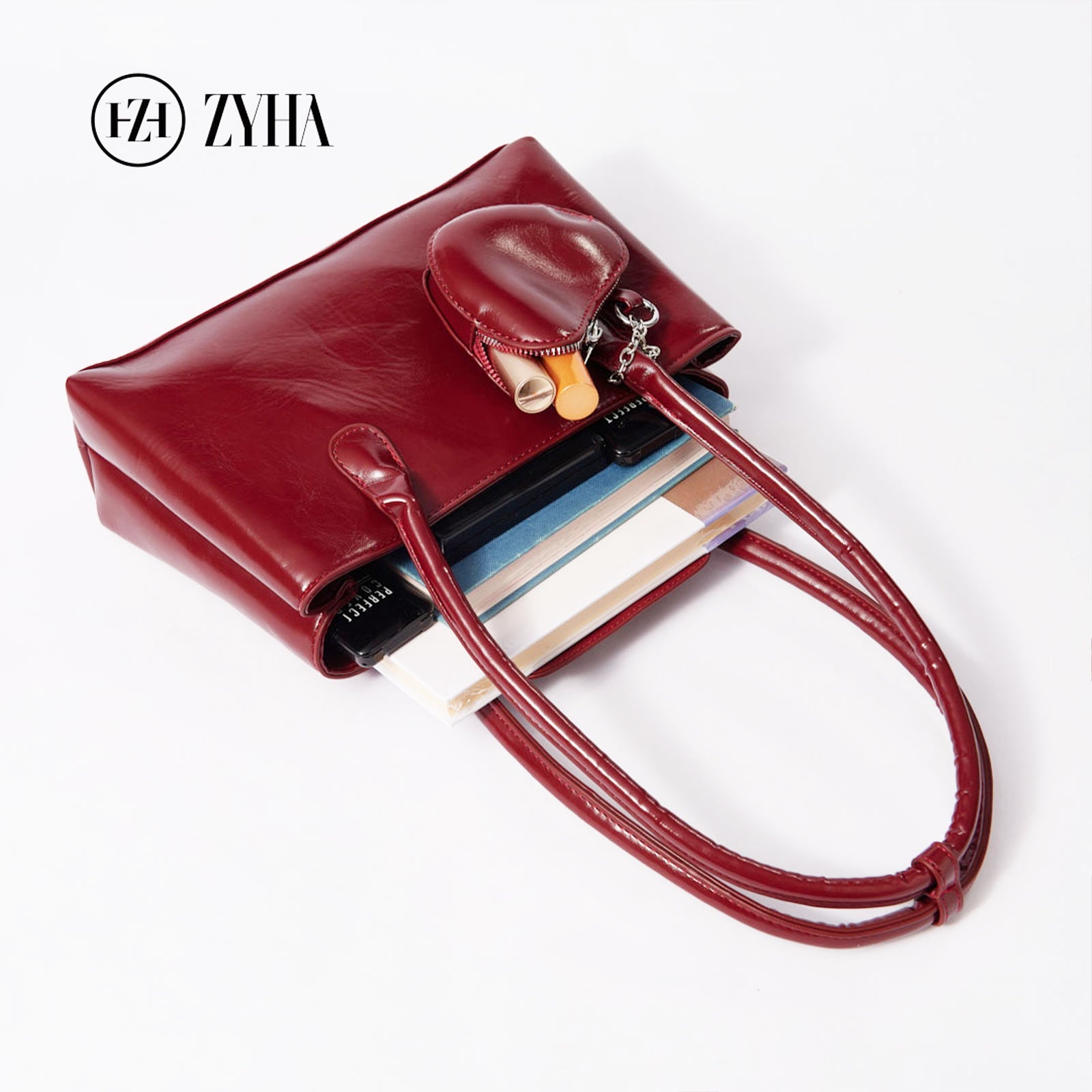 153 - ZYHA Single Shoulder Underarm Bag with Earphone Bag