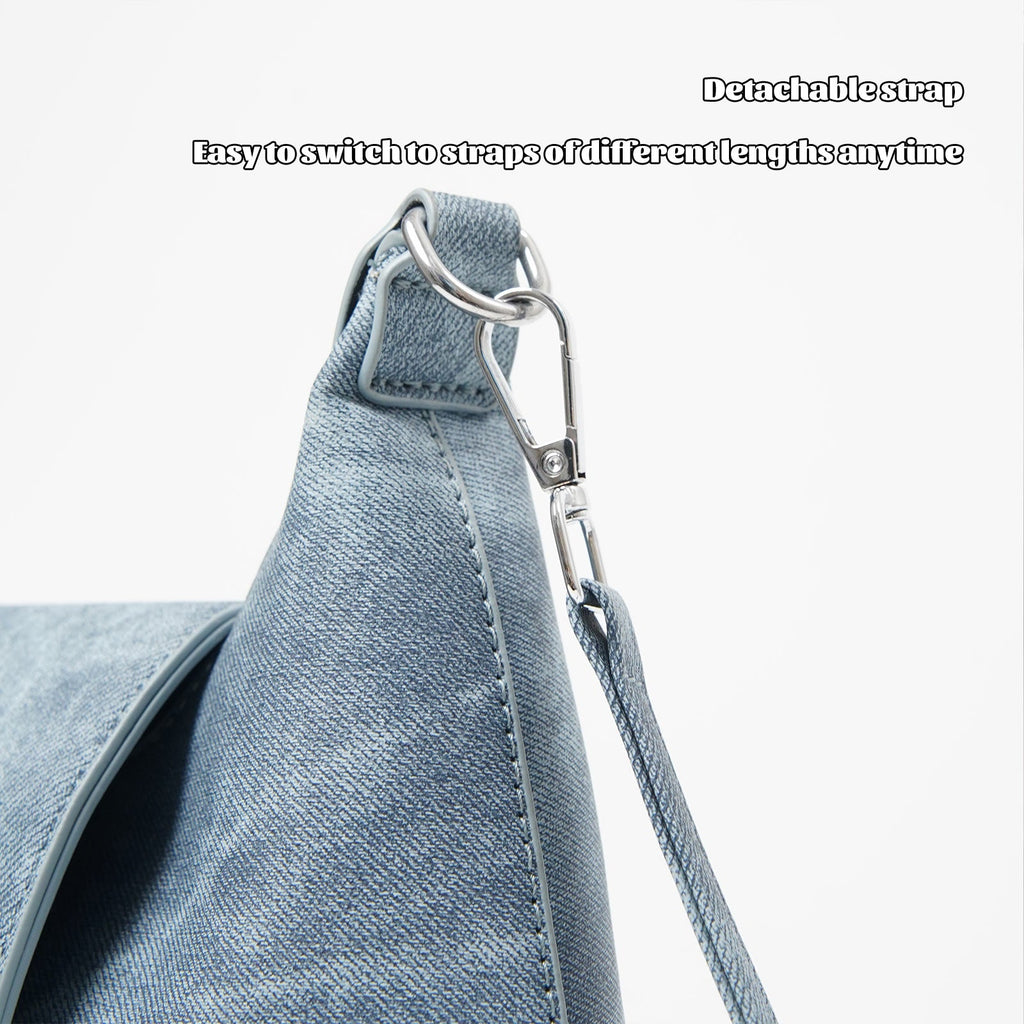 176 - ZYHA Denim Modern Handbag