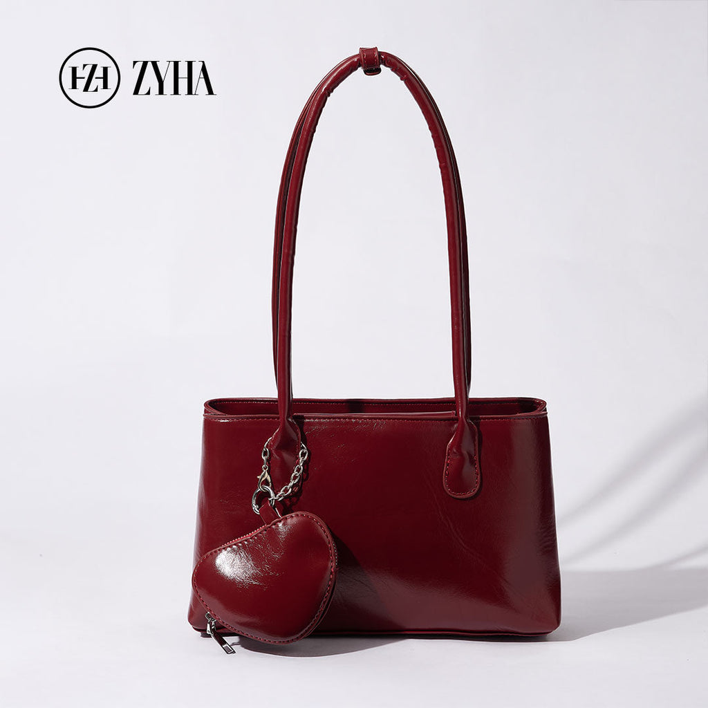 153 - ZYHA Single Shoulder Underarm Bag with Earphone Bag