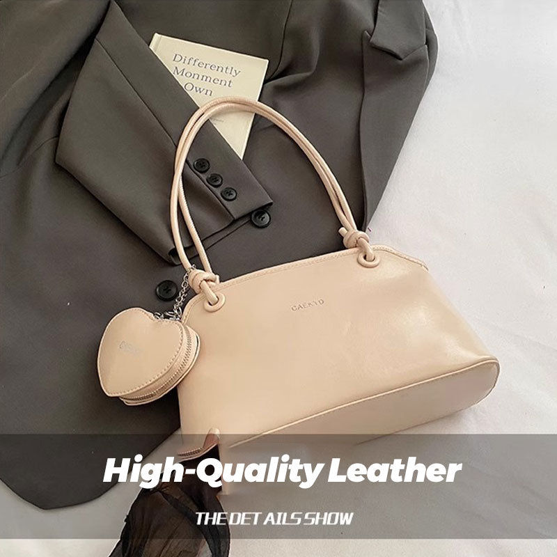 168 - ZYHA Glossy Handbag with Elegant Touch