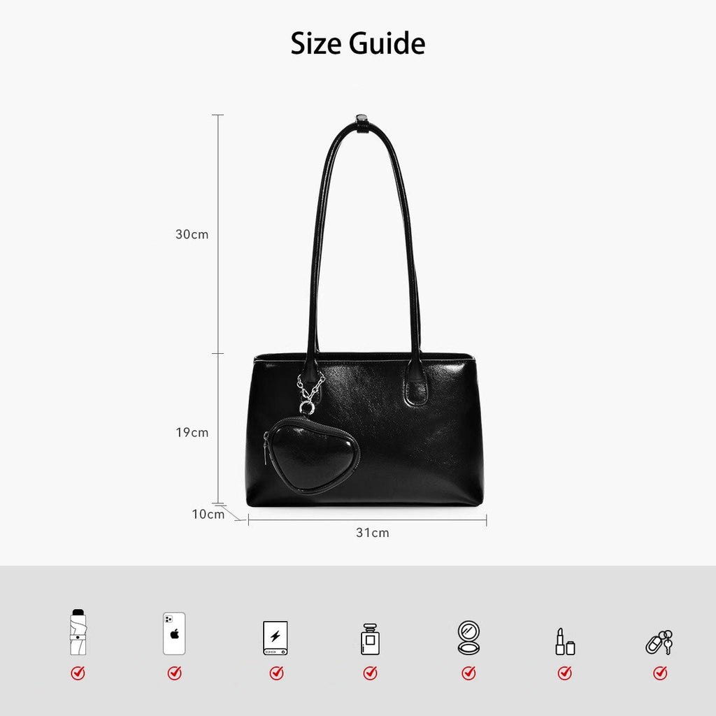 153 - ZYHA Single Shoulder Underarm Bag with Earphone Bag