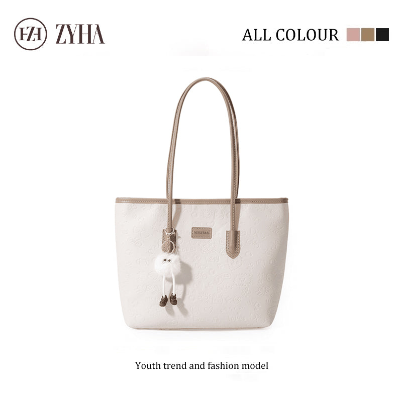 86 - ZYHA Large Totebag with Keychain