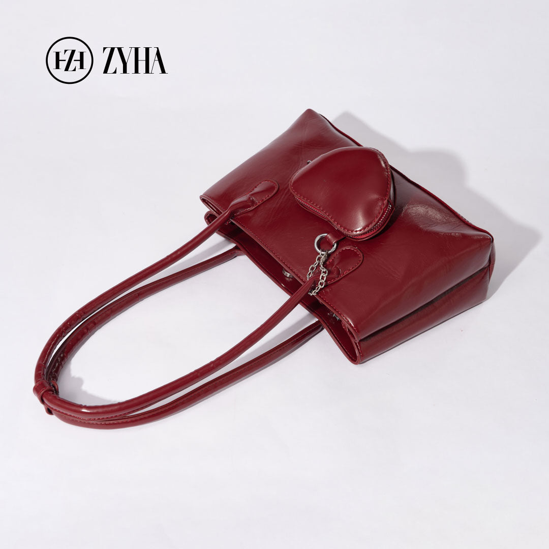 153 - ZYHA Single Shoulder Underarm Bag with Earphone Bag