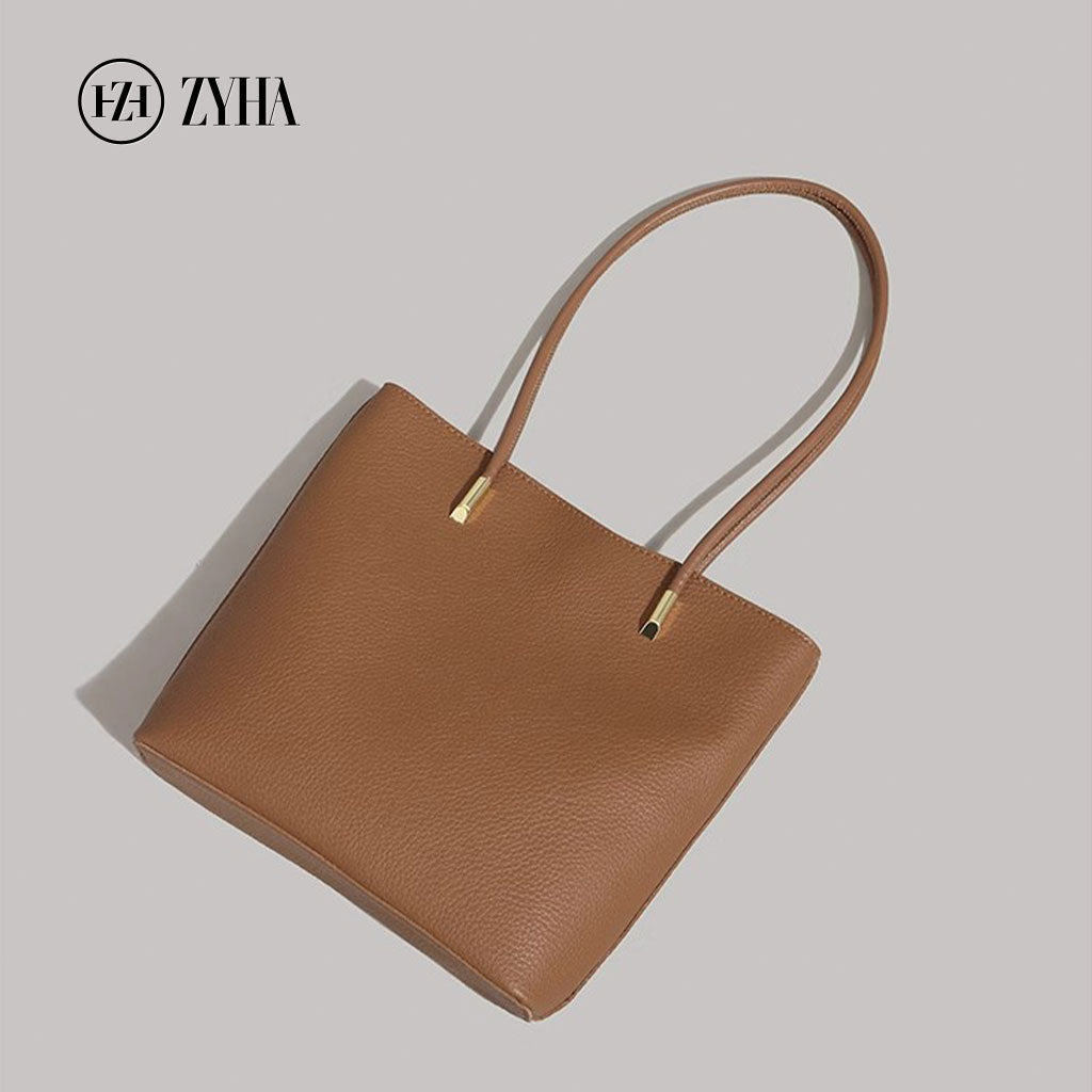 161 - ZYHA Elegant Women Bag with Pearl Keychain