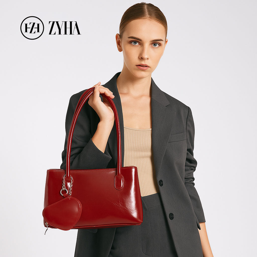 153 - ZYHA Single Shoulder Underarm Bag with Earphone Bag