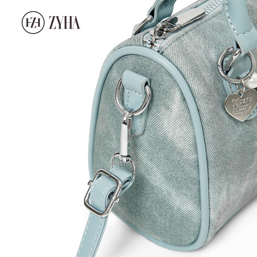 190 - ZYHA White Pearl Handbag