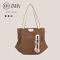 172 - ZYHA Neylon Canvas Korean Style Handbag with Tulip