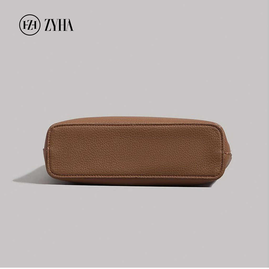 161 - ZYHA Elegant Women Bag with Pearl Keychain