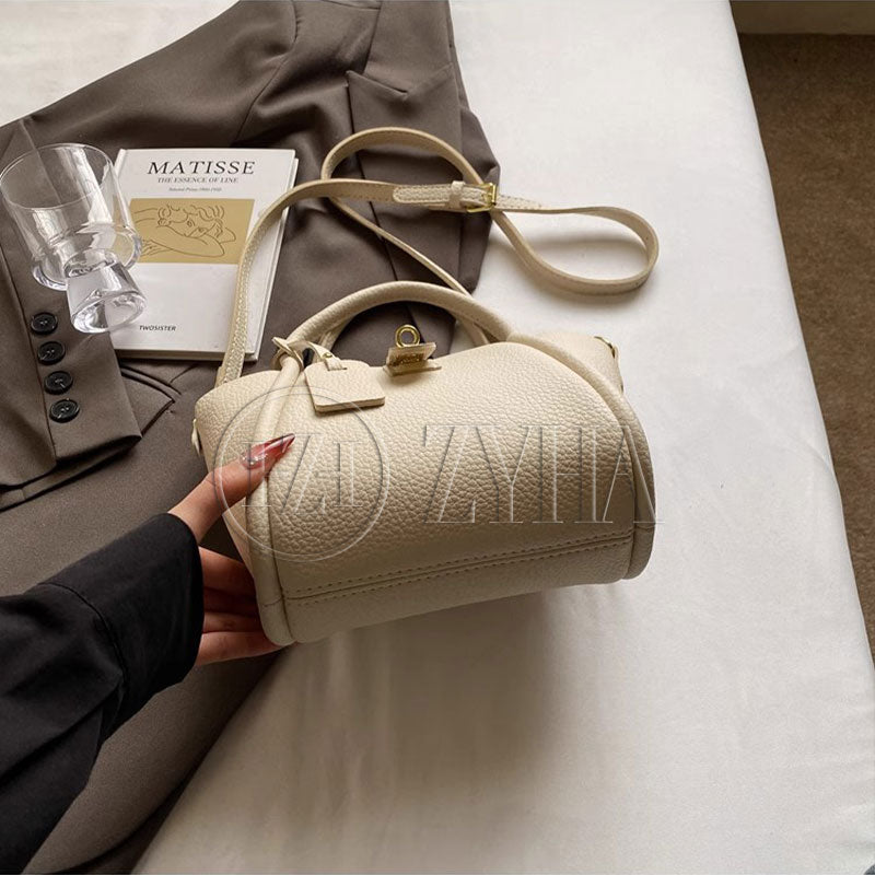 128 - ZYHA Luxury Handbag with Golden Touch