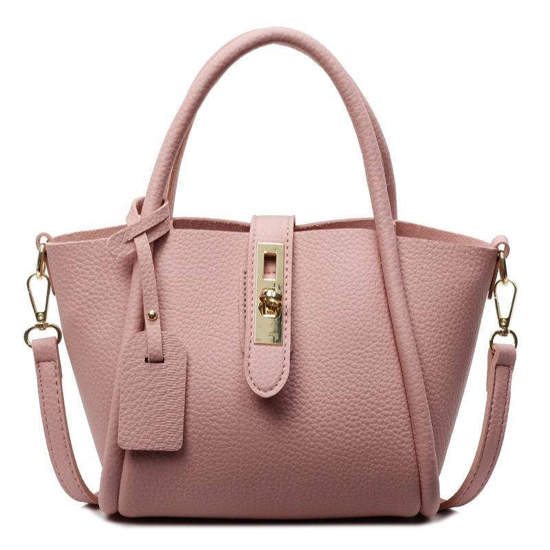128 - ZYHA Luxury Handbag with Golden Touch