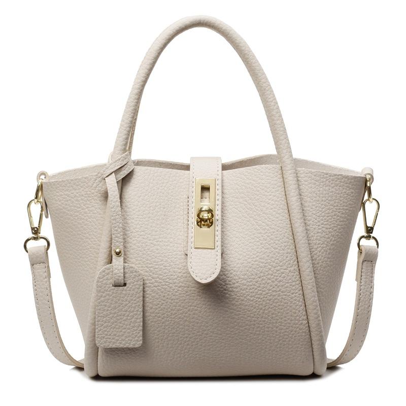 128 - ZYHA Luxury Handbag with Golden Touch