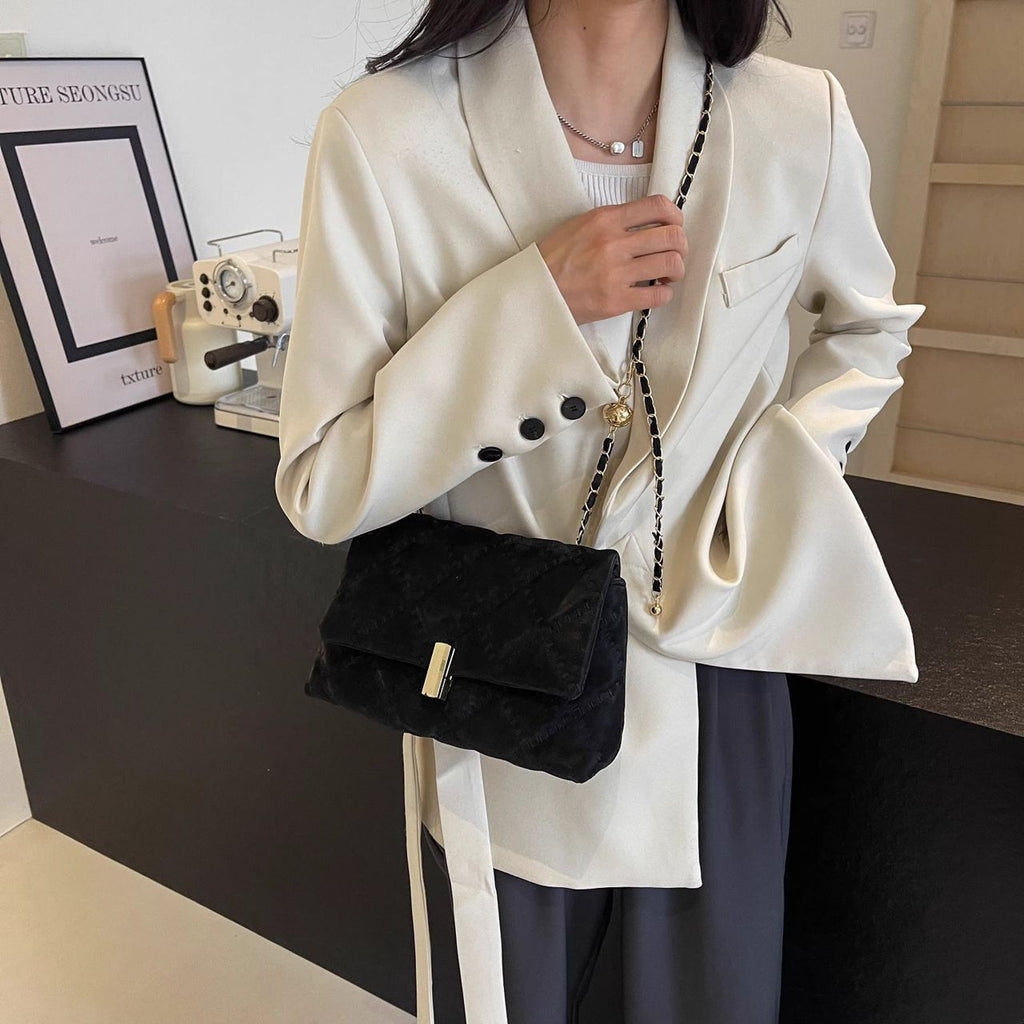 113 - Handbag cute korean style bertekstur baldu (ZYHA)