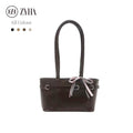 163-ZYHA Mini Bucket Ribbon Beg Tangan Wanita Cute