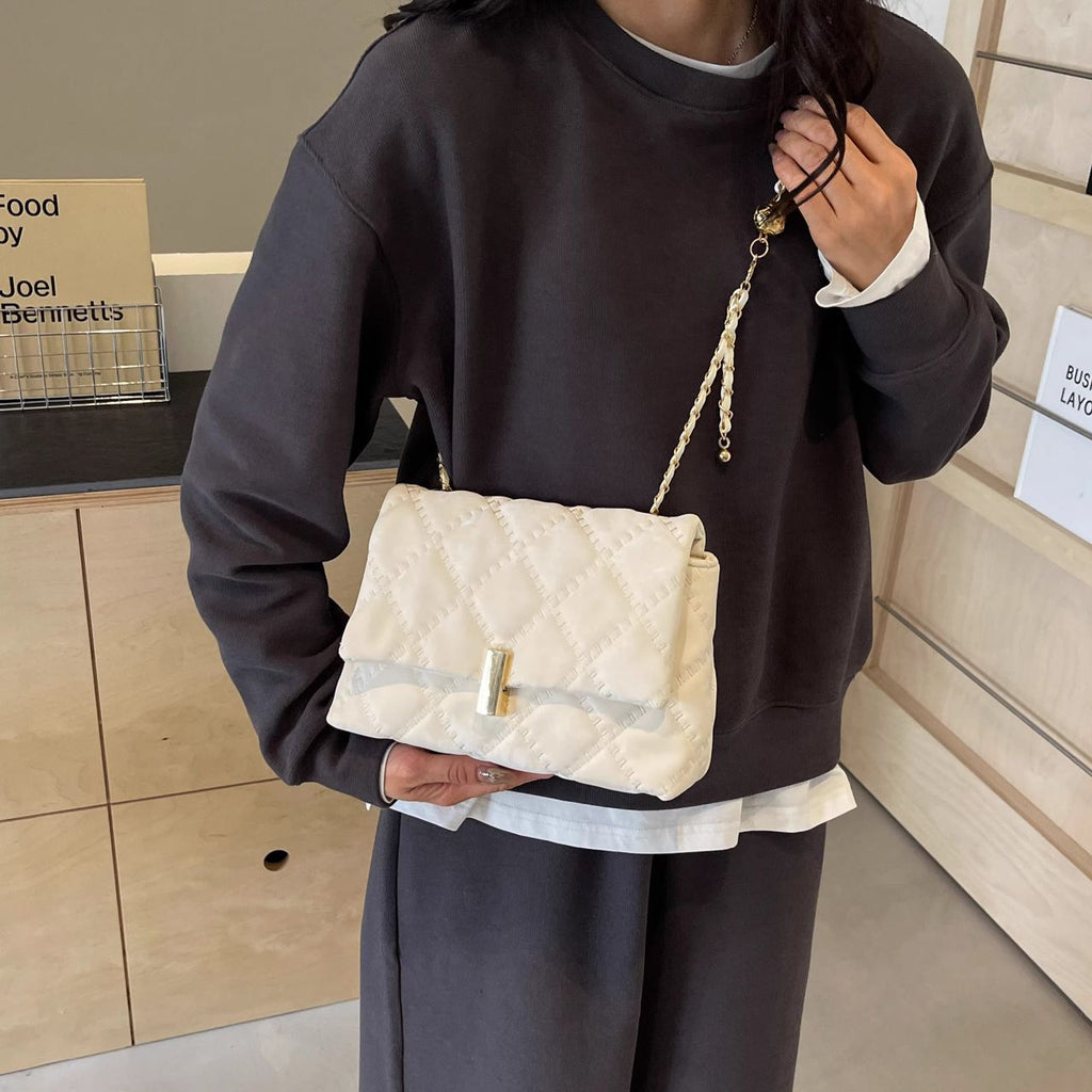 113 - Handbag cute korean style bertekstur baldu (ZYHA)