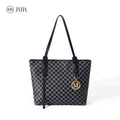 192-(LUNA) Totebag gaya mewah berkualiti Material kulit Style untuk harian Wanita